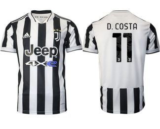 Günstige Fußballtrikots Juventus Turin Heimtrikot 2022 mit Aufdruck D.Costa 11