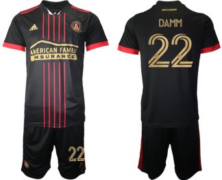 Atlanta United FC Jurgen Damm 22 Black 2021 The BLVCK Kit Replica Jersey