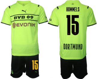 BVB Borussia Dortmund 2022 CUP Trikot Herren gelb/schwarz mit Aufdruck Hummels 15