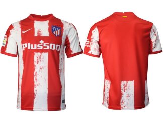 Heimtrikot Atlético Madrid Stadion 2021/22 rot/weiß