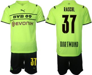 Herren Trikot BVB Borussia Dortmund 2022 CUP Shirt gelb/schwarz Raschl 37