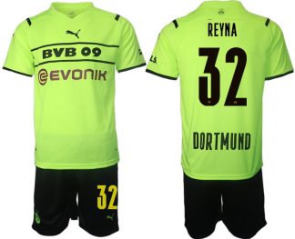 Herren Trikot BVB Borussia Dortmund 2022 CUP Shirt gelb/schwarz Reyna 32