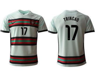 Portugal Auswärtstrikot EURO 2020-21 mit Aufdruck TRINCAO 17