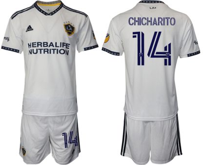 City of Dreams Kit LA Galaxy Fans Home Shirt 2022-2023 Football Jersey Chicharito 14