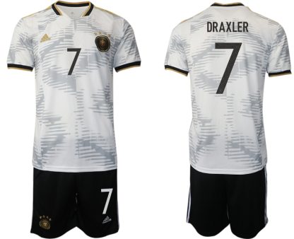 DFB Deutschlands WM-Trikot 2022 football shirt mit Aufdruck Draxler 7