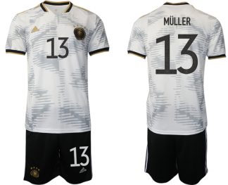 Neue DFB Deutschlands WM-Trikot 2022 football shirt mit Aufdruck Müller 13