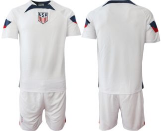 USA Heim Trikot Weltmeisterschaft WM 2022 weiß Fußballtrikots kaufen