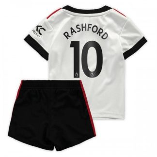 Kinder Trikotsatz Manchester United 22-23 Auswärtstrikot bestellen mit Aufdruck Rashford 10