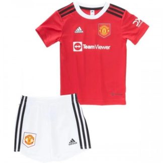 Kinder Trikotsatz Manchester United 22-23 Heimtrikot + Kurze Hosen
