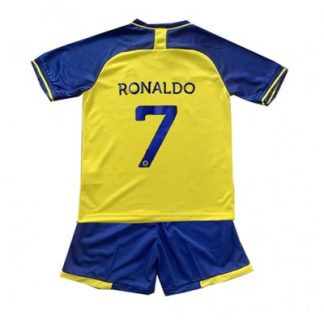 Fußball Trikotsatz Kinder Al-Nassr 2023-24 Cristiano Ronaldo 7