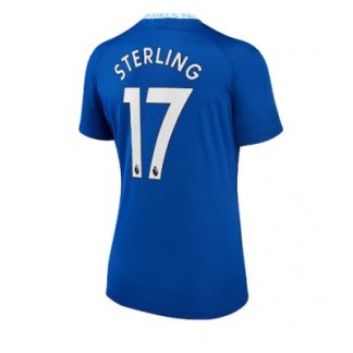 Fussballtrikots Günstig Frauen Chelsea Heimtrikot 2022-23 Kurzarm Raheem Sterling 17
