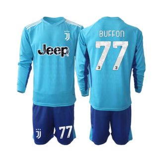 Fussballtrikots Günstig Juventus Auswärts Trikot 2022/23 mit Aufdruck Buffon 77