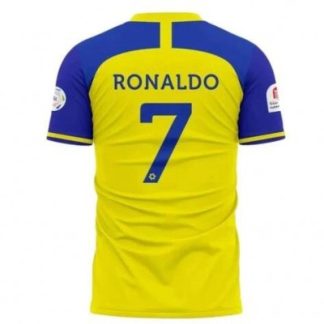 Fussballtrikots Kaufen Herren Al-Nassr Heimtrikot 2023-24 Kurzarm bestellen mit Aufdruck Ronaldo 7