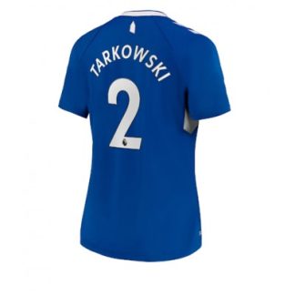 Günstig Frauen Fußballtrikots Everton Heimtrikot 2022-23 Kurzarm James Tarkowski 2