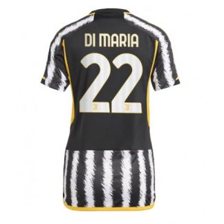 Günstig Frauen Juventus 2023-24 Heimtrikot Kurzarm Angel Di Maria 22