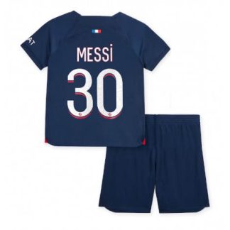 Kinder Heimtrikot Paris Saint-Germain PSG 23-24 Trikot Fußball Trikotsatz Lionel Messi 30