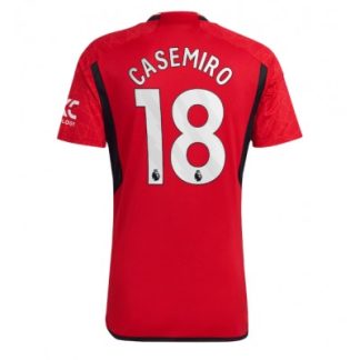 Casemiro18 Manchester United Heimtrikot 2023-24 Kurzarm Fussballtrikots Kaufen