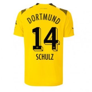 Fußballtrikot für Herren Borussia Dortmund BVB 3rd trikot 2022-23 Kurzarm Nico SCHULZ 14