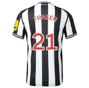 Fussballtrikots Kaufen Newcastle United 2023-24 Heimtrikot Kurzarm Fußballtrikot für Herren Fraser 21