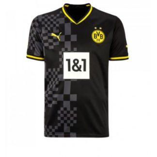Günstig Fußballtrikots Herren Borussia Dortmund BVB Auswärtstrikot Kurzarm 2022-23 trikots