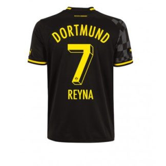 Günstig Fußballtrikots Herren Borussia Dortmund BVB Auswärtstrikot Kurzarm 2022-23 trikots Giovanni Reyna 7