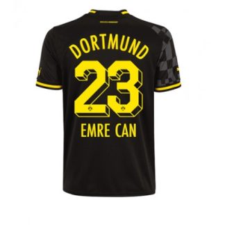 Günstig Trikots Bestellen Borussia Dortmund BVB Auswärtstrikot 2022-23 Kurzarm EMRE CAN 23