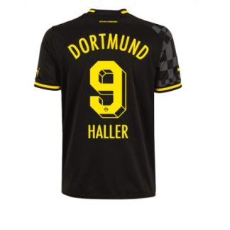 Günstige Trikots Herren Borussia Dortmund BVB Auswärtstrikot Kurzarm 2022-23 trikots Sebastien HALLER 9