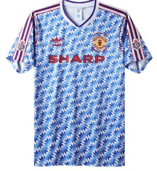 Günstige Trikots Vintage Manchester United 1991/92 AWAY LEAGUE CUP FINAL Auswärtstrikot