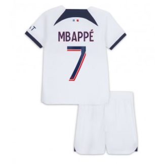 Kinder Paris Saint-Germain PSG 23-24 Trikotsat Kylian Mbappe 7