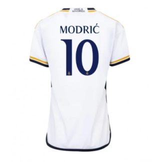 Luka Modric 10 Frauen Real Madrid Heimtrikot 2023-24 Kurzarm Günstig Fußballtrikots