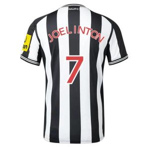Newcastle United Heimtrikot 2023-24 Kurzarm mit Aufdruck Joelinton 7