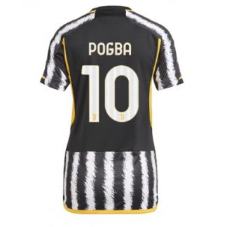 Frauen Juventus 2023-24 Heimtrikot Kurzarm Günstig Fußballtrikots Paul Pogba 10