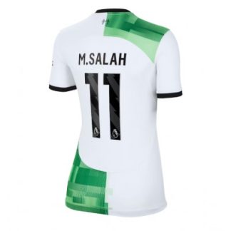 Günstige Fußballtrikots Frauen Auswärtstrikot 2023-24 Kurzarm Mohamed Salah 11