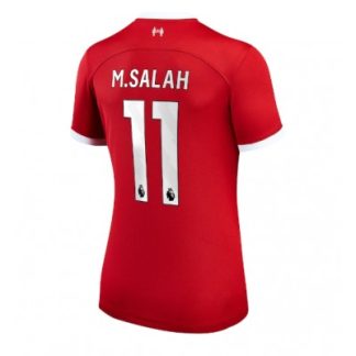 Günstige Trikots Damen Liverpool Heimtrikot 2023-24 Kurzarm mit Namen Mohamed Salah 11