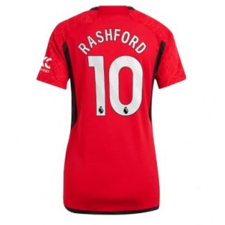 Kaufe Neue Fußballtrikots Frauen Manchester United Heimtrikot 2023 2024 Aufdruck Marcus Rashford 10