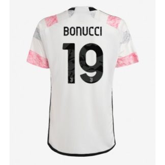 Personalisierbar Herren Juventus Auswärtstrikot 2023-24 Kurzarm Leonardo Bonucci 19
