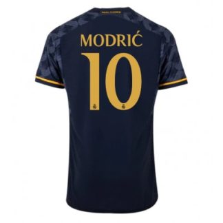 Fußballtrikot für Herren Real Madrid Auswärtstrikot 2023-24 Kurzarm mit Aufdruck Luka Modric 10