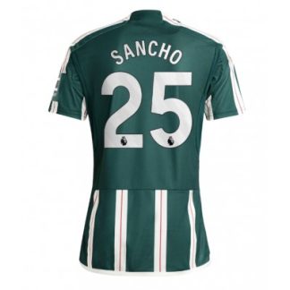 Fußballtrikot Herren Sale Manchester United Auswärtstrikot 2023-24 Kurzarm Jadon Sancho 25