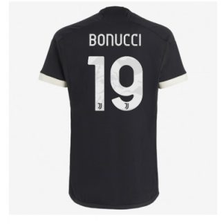 Fussballtrikots Kaufen Juventus 3rd trikot 2023-24 Kurzarm mit Aufdruck Leonardo Bonucci 19
