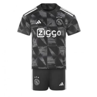 Günstig Fußballtrikots AFC Ajax Trikotsatz Kinder 2023-2024 3rd trikot Kurzarm + Kurze Hosen