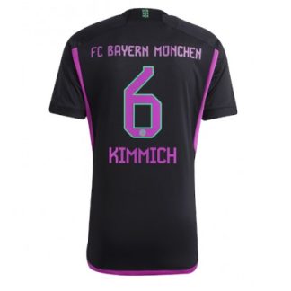 Günstig Fußballtrikots Bayern Munich Auswärtstrikot 2023-2024 Kurzarm Joshua Kimmich 6