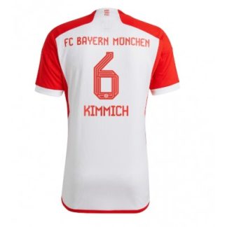 Günstig Fußballtrikots Bayern Munich Heimtrikot 2023-2024 Kurzarm Joshua Kimmich 6