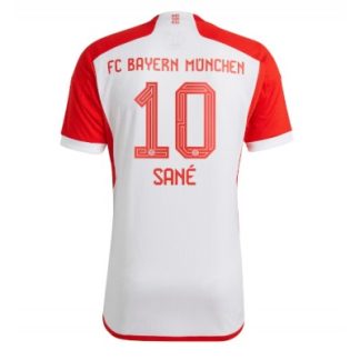 Günstig Fußballtrikots Bayern Munich Heimtrikot 2023-2024 Kurzarm Leroy Sane 10