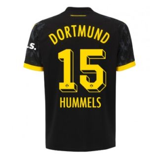 Günstig Fußballtrikots Borussia Dortmund Auswärtstrikot 2023-24 Kurzarm Mats Hummels 15