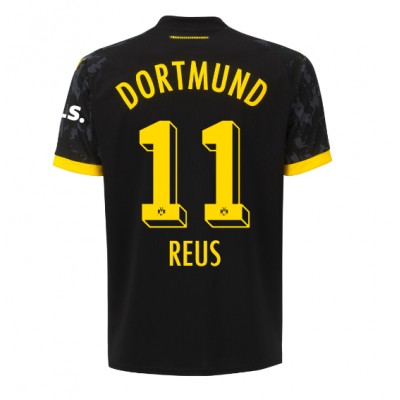 Günstig Fußballtrikots Herren Borussia Dortmund Auswärtstrikot 2023-24 Kurzarm Marco Reus 11