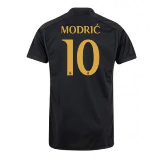 Günstig Fußballtrikots Herren Real Madrid 3rd trikot 2023-24 Kurzarm mit Namen Luka Modric 10