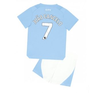 Günstig Fußballtrikots Manchester City Heimtrikot 2023-24 Trikotsatz Kit Joao Cancelo 7